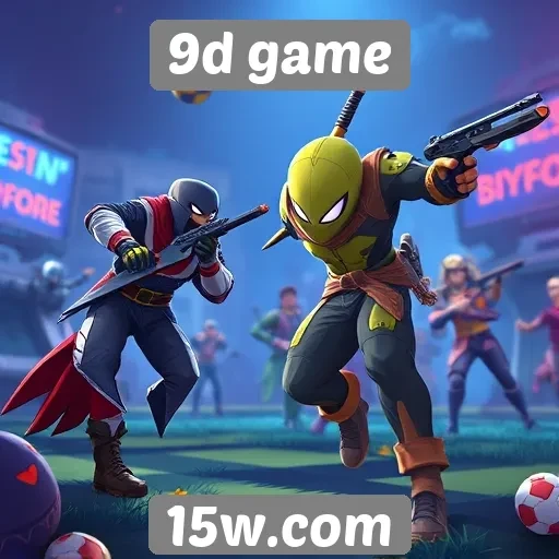 Exploração das funcionalidades do site 9d game